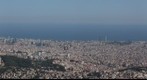 Panoramic Barcelona from Tibidabo