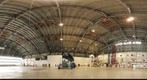 Interior of Hangar 211 at NASA Ames Research Center