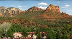 red rocks from mainstreet, sedona