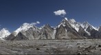K2 and Broad Peak  from Vigne Glacier - 360