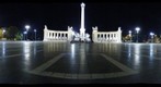 Heroes Square (Hosok tere), Budapest, Hungary