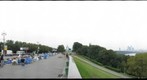 Moscow and Moscow State University from Vorob'yovy Gory obvservation deck
