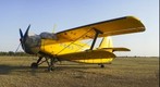 AN-2 Agricultural sprinkling airplane front