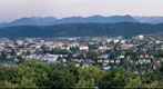 Klagenfurt from the Observatory