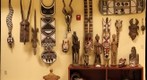 African Masks Wall