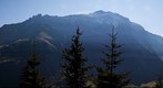 View from hut above Elm