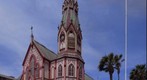 Catedral de San Marcos, in Arica, Chile, designed by Gustav Eiffel