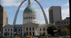 Court house and arch in St Louis