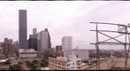 Downtown Houston after Hurricane Ike