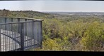 View over Kaw Valley from deck on KU Biological Survey Reserve