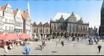 Bremen (Germany), Marktplatz: Bürgerhäuser, Rathaus, Roland, Dom, Bürgerschaft