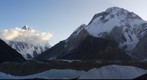 Trek to K2 - Morning view from Concordia camp site 