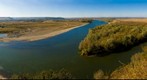 Dnister river near Halych. Ріка Дністер біля Галича.