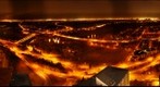 Edmonton River Valley at night from 30th Floor
