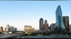 Evening view of downtown Dallas, Texas
