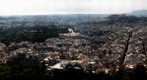 View of Athens city towards the water front of Saronikos Gulf