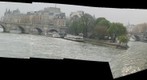 Paris Looking down the Seine Toward Notre Dame