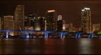 Miami Skyline at night