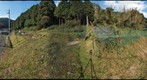 岡山県:西粟倉村:森の学校:裏手の田畑(10/28)