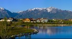 Summer Evening Over Oquirrh Lake, Daybeak, Utah, USA
