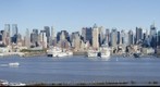 New York City during the day in High resolution shot from Hamilton Park