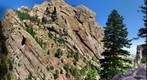 El Dorado Canyon Colorado with climbers