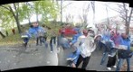 MGR Foundation's Murals Students outside Arsenal Middle School at Arsenal Park in Lawrenceville, Pittsburgh TAKE 2