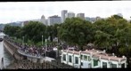 Occupy Portland 10.06.2011 Tom McCall Park from Morrison Bridge