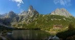 Zelene pleso, Brncalka - Chata pri Zelenom plese, Vysoke Tatry, High Tatras, Slovakia