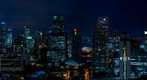 Singapore city night skyline