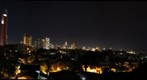 Asuncion downtown by night