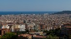 Panorama of Barcelona from Park Guel