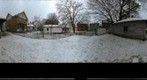 Backyard Snowfall, 149 Broad Street, Leetsdale, PA, 3Jan2012