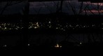 Huntington, WV at night from Ohio