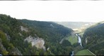 Look of the Knopfmacher-rock into the upper Danube valley