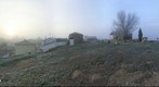 Cerro del Castillo de Cabezamesada (Toledo) un día de niebla
