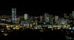 Waikiki from Manoa Valley -night view