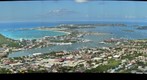 Higher View of Cole Bay, Simpson Bay & Lagoon, Princess Juliana Airport SXM, the Lowlands and Sandy Ground