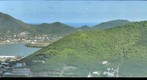 St. Peters - Philipsburg - Little Bay with St Barts on the horizon