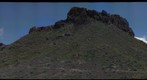 Hill in desert near Guaymas Mexico