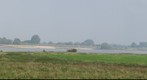 View on Waal and former nuclear facility Dodewaard