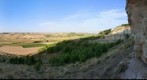 Panorámica exterior de la cueva Mayor de Villapalomas. La Guardia (Toledo)