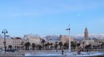 Split in snow