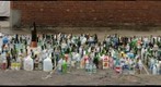 Manhattan, built from bottles and cans