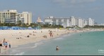 South Beach near Lifeguard Shack 100 at Miami Beach, Florida