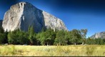 Yosemite From Valley Floor El Capitan.
