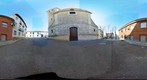 Panorámica esférica del exterior de la Iglesia de La Guardia (Toledo)