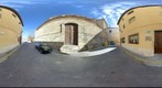 Panorámica esférica del exterior de la Iglesia de La Guardia (Toledo)