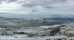 Great Ararat, view from Charenz pavilion near Yerevan