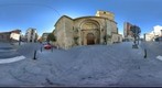 Foto esférica del exterior de la Iglesia de Quintanar de la Orden (Toledo)